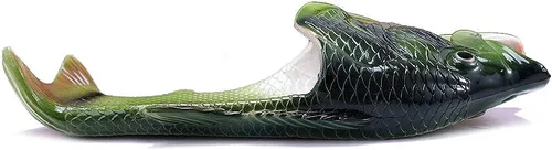Miniatura 4 de Pantuflas unisex de pescado, sandalias de lubina, pantuflas de animales y peces