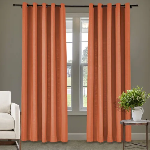 Miniatura 33 de Frelement Cortinas de lino de lino de bronce con ojales para interiores, tratamiento de ventanas para sala de estar, dormitorio, habitación