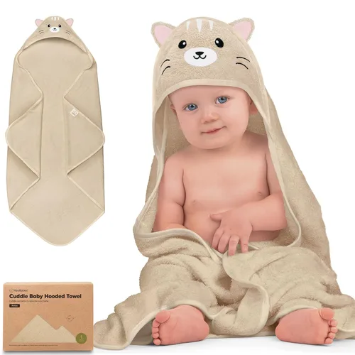 Miniatura 36 de KeaBabies Toalla de bebé con capucha para recién nacido, viscosa derivada de bambú, toallas de baño grandes con capucha para niños, niñas, niños