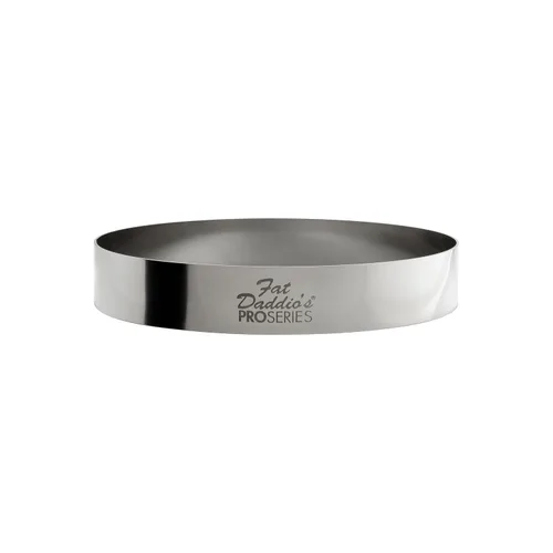 Miniatura 17 de Fat Daddio's Anillo redondo de acero inoxidable para pasteles y pastelería, 2 x 0.75 pulgadas