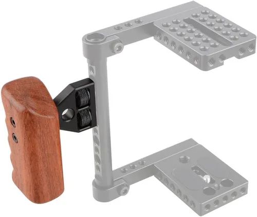 Miniatura 4 de CAMVATE DSLR - Soporte de montaje de mango de madera de madera para DV Video Cage Rig (mano izquierda) - 1242
