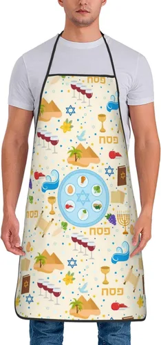 Delantal de Mardi Gras 2023 para mujeres y hombres, delantales ajustables para decoración de cocina, cocina, Navidad, cena, fiesta de vacaciones,