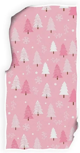 Miniatura 4 de Toalla de baño de manos rosa con árbol de Navidad, toalla de cocina de copo de nieve de invierno, decoración de vacaciones, grifo de baño, juego