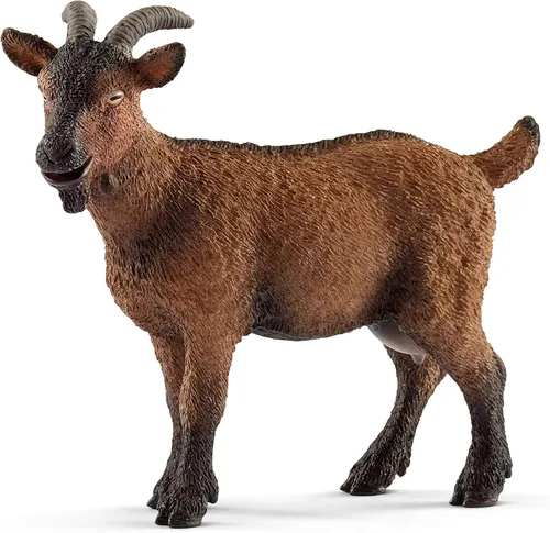 Miniatura 13 de Schleich Farm World – Juego de 31 piezas de establo de cabras con 2 figuras de cabras y accesorios – Juguetes de animales de granja para niños
