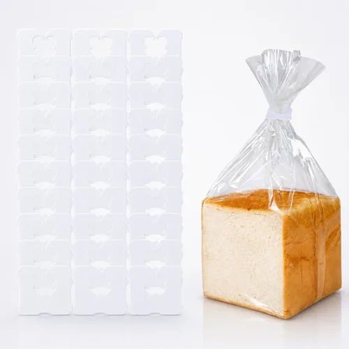Miniatura 9 de 100 clips reutilizables de plástico verde para mantener tus alimentos frescos, clips de bolsa de almacenamiento de alimentos de 7/8 x 1 pulgada