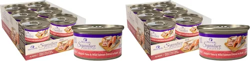 Miniatura 37 de Wellness CORE Signature Selects - Alimento húmedo enlatado triturado para gatos adultos, natural, rico en proteínas, sin granos, receta de entrada
