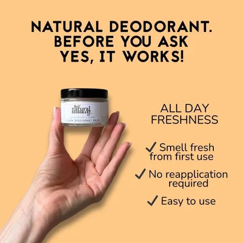 Miniatura 2 de The Natural Deodorant Co, Crema Desodorante Suave Mandarina 1.94 oz, Libre De Aluminio, Sin Plástico, Piel Sensible