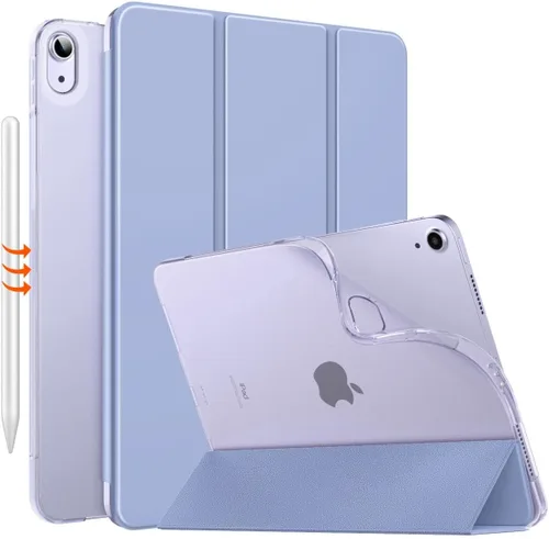 Miniatura 23 de MoKo para iPad Air de 11 pulgadas, funda para iPad Air de 7ª/6ª generación M3/M2 2025/2024, iPad Air de 5ª/4ª generación de 10.9" 2022/2020, Rojo