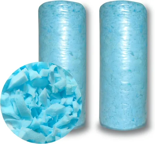 BOXIN Relleno de bolsa de frijol de 10 libras, relleno de espuma viscoelástica triturada para relleno de puf, almohada de cama de perro, sillas