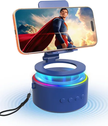 Miniatura 9 de Funistree Regalos para hombres, él, marido, día del padre, soporte para teléfono celular con altavoz Bluetooth inalámbrico, regalos de cumpleaños
