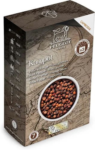 3 sobres de 0.71 oz de pimiento rojo camboyano