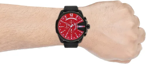 Miniatura 7 de Diesel Mega Chief - Reloj de cuarzo con cronógrafo de acero inoxidable para hombre