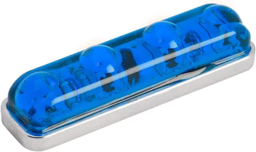 Miniatura 2 de Grand General 77141 - Luz sellada rectangular pequeña, color azul (4 LED, 1 unidad)
