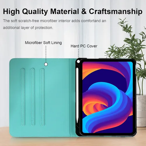 Miniatura 5 de HGWALP Funda Protectora para iPad (A16) 11ª Generación 11 Pulgadas (2025) y iPad 10ª Generación 10.9 Pulgadas (2022), Funda con Soporte