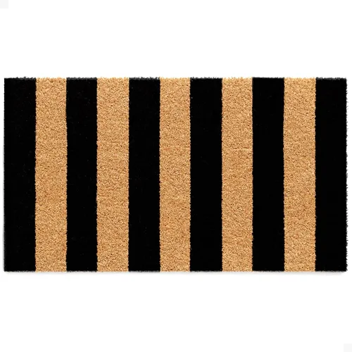Miniatura 11 de THEODORE MAGNUS - Felpudo de fibra de coco natural con parte trasera antideslizante, 17 x 30 cm/6.7” x 11.8”, para exteriores/interiores