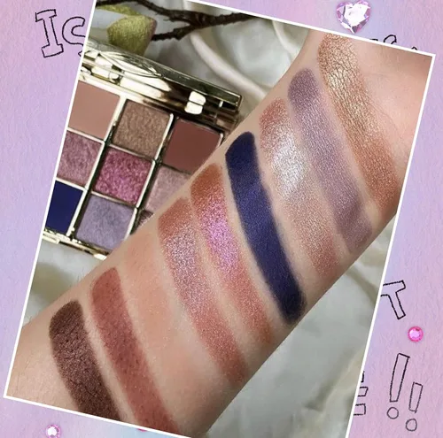Miniatura 5 de CATKIN Paleta de sombra de ojos de maquillaje, brillo mate, 9 colores, altamente pigmentado, textura cremosa, bronce natural, sombras de ojos