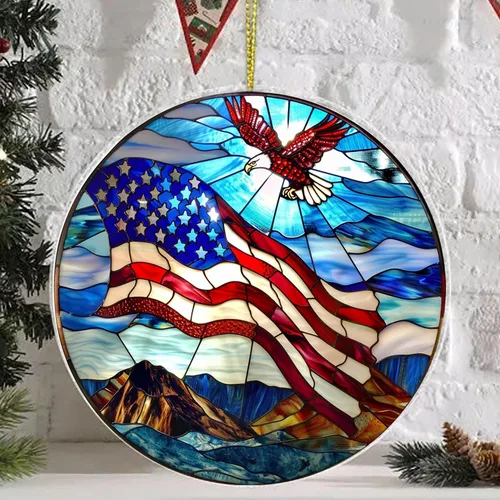 Miniatura 17 de Adorno de atrapasoles de cristal con diseño de mal de ojo, decoraciones de Navidad, adornos de Navidad para árbol, ideas de regalo de vacaciones