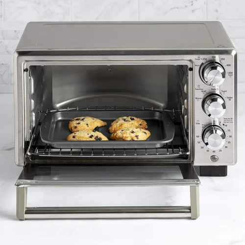 Miniatura 12 de Ecolution Juego de utensilios antiadherentes para horno tostador de 4 piezas, acero al carbono, fácil de limpiar y perfecto para porciones Gris