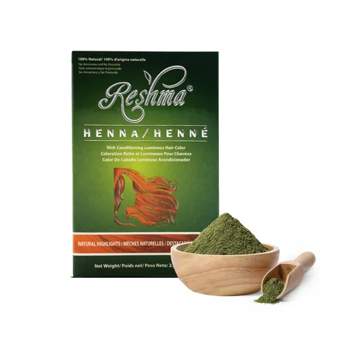 Miniatura 8 de Reshma Beauty Tinte de cabello con henna en 30 minutos infundido con henna orgánica Lawsonia Inermis 100% cobertura de canas para cabello suave