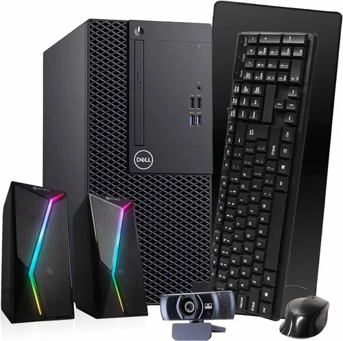 Miniatura 9 de Dell Procesador OptiPlex 3070 Tower Intel i5 de 9ª generación HC, 16 GB DDR4 RAM, SSD de 1 TB, GPU Quadro P620 de 2 GB, altavoces RGB, cámara web