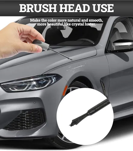 Miniatura 4 de Zlirfy Bolígrafo Reparador de Rayones de Coche - Bolígrafo de Pintura Automotriz para Retoque Rápido y Fácil de Rayones de Coche - Bolígrafo de Gris