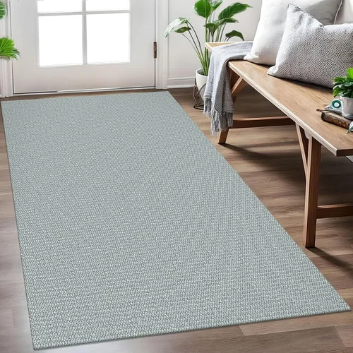 Miniatura 62 de EARTHALL Alfombra pequeña de 2 x 3 pies, lavable para entrada, antideslizante, trenzada, alfombra para puerta interior y exterior, alfombra tejida