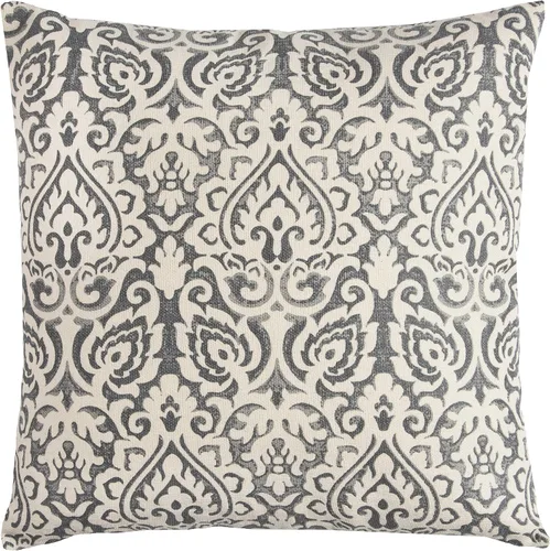 Miniatura 9 de Rizzy Home T10482 Almohada decorativa de relleno de plumón 22 x 22 pulgadas gris/neurtral