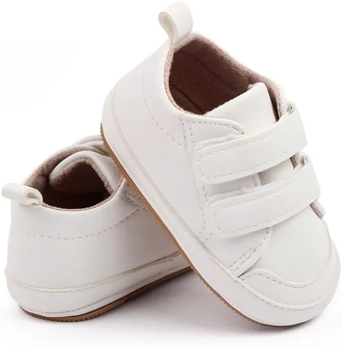 Miniatura 4 de Zapatos de bebé para niñas y niños, BEIDI, suela antideslizante suave, recién nacidos, primeros caminantes, caña alta, lona, mezclilla, unisex