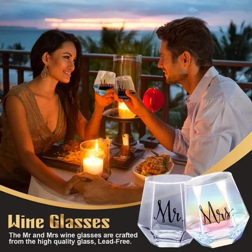 Miniatura 5 de Caja de compromiso de boda para parejas, matrimonio recién casado, señor y señora, día de San Valentín, artículos esenciales para luna de miel