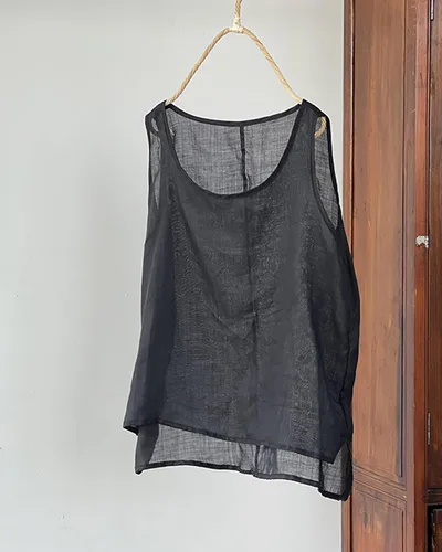 Miniatura 2 de LZJN Camiseta sin mangas para mujer, transpirable, con estampado floral
