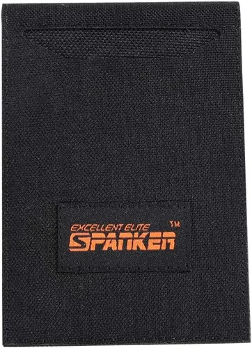 Miniatura 4 de EXCELLENT ELITE SPANKER Funda delgada y plegable con bolsillo frontal para tarjetas de crédito con 2 ranuras para tarjetas (negro)