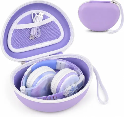 Miniatura 11 de ANKHOH Funda para eKids, para Beats Studio Pro, Solo3, Studio3, Solo2, auriculares inalámbricos Bluetooth portátiles, para niños y niños pequeños