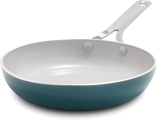 Miniatura 11 de GreenPan Nova Sartén de 8 pulgadas, Oprah's Favorite Things 2024, batería de cocina antiadherente de cerámica, sin PFAS, sin toxinas, apto