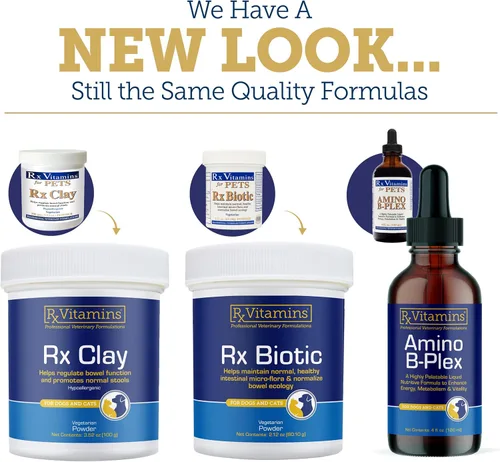 Miniatura 2 de Rx Vitamins NutriGest Cápsulas para gatos y perros - Probióticos para la salud digestiva mejorados con glucosamina para apoyo a la salud intestinal