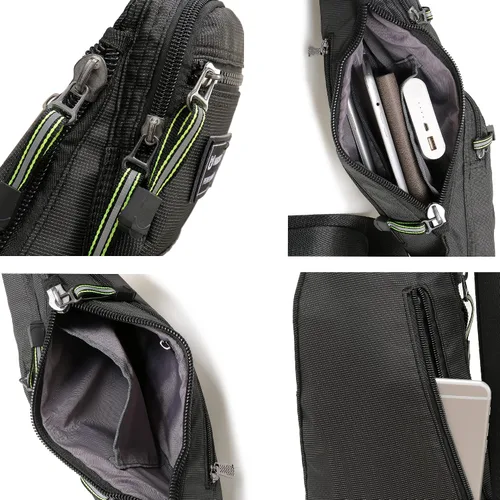 Miniatura 5 de Nicgid Sling Bag - Mochila bandolera para hombre), LYSB01NH075BJ-SPRTSEQIP