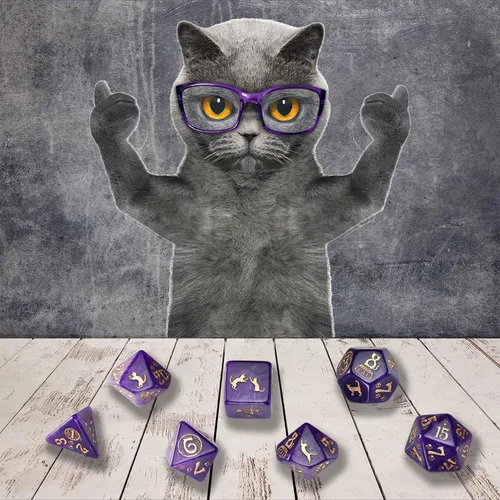 Miniatura 2 de Juego de dados para gatos: Purrito