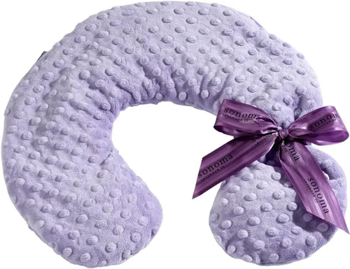 Miniatura 4 de Almohada de cuello térmica de lujo con eucalipto calefactable/refrigerable de Sonoma Lavender, apta para microondas para el cuello y los hombros