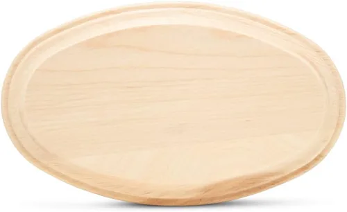 Miniatura 10 de Placa de madera rectangular de 12.7 cm, 2 piezas con borde biselado y esquinas recortadas, placa de madera sin acabar, piezas en blanco de madera