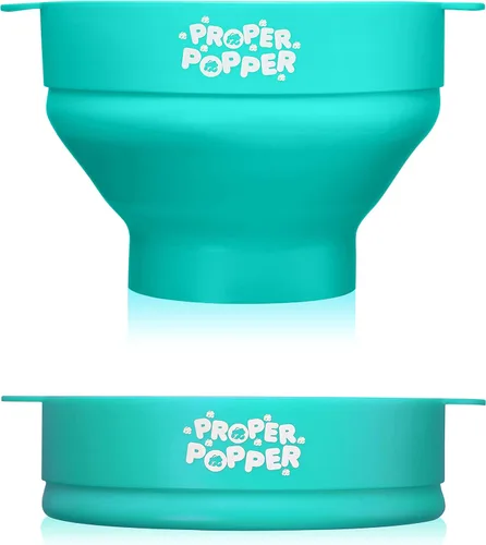 Miniatura 5 de The Original Proper Popper - Palomitas de maíz para microondas, máquina de palomitas de maíz, tazón plegable sin BPA y apto para lavavajillas