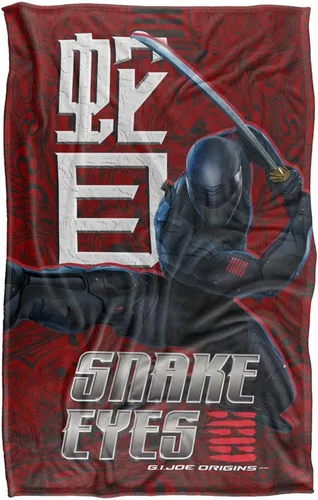 Miniatura 2 de Snake Eyes: G.I. Joe Origins Leap Silky Touch Manta súper suave de 36 x 58 pulgadas Salto