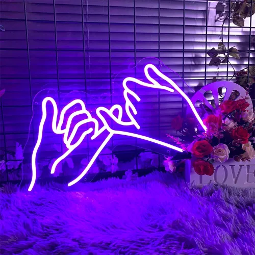 Miniatura 5 de Letreros de neón personalizados para decoración de pared, letreros de luz de neón personalizados LED, decoración del hogar, día de San Valentín