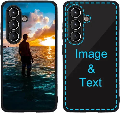 Miniatura 16 de Funda de teléfono personalizada para Samsung Galaxy S22+ / S22 Plus 5G, funda de TPU suave de vidrio templado antiarañazos personalizada con foto