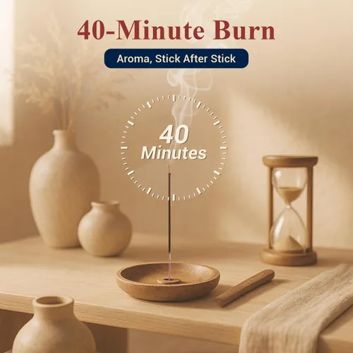 Miniatura 5 de Tulasi Nag Champa - Varitas de incienso surtidas/paquete variado – 180 varillas enrolladas a mano, 12 aromas naturales Sándalo, lavanda, vainilla