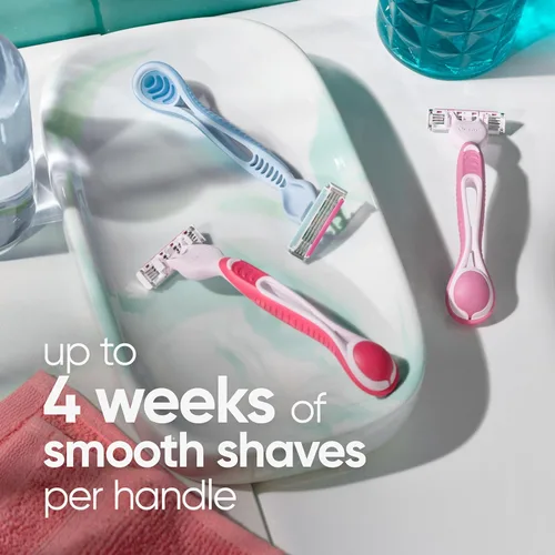Miniatura 5 de Gillette Venus Simply3 Maquinillas de afeitar desechables para mujer, 8 unidades, diseñadas para un afeitado cercano y cómodo