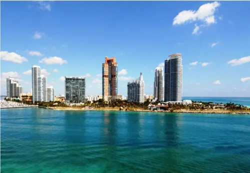 Miniatura 8 de Imanes para refrigerador de Florida USA United States (1 pieza, estilo: Delray Beach #FL116)