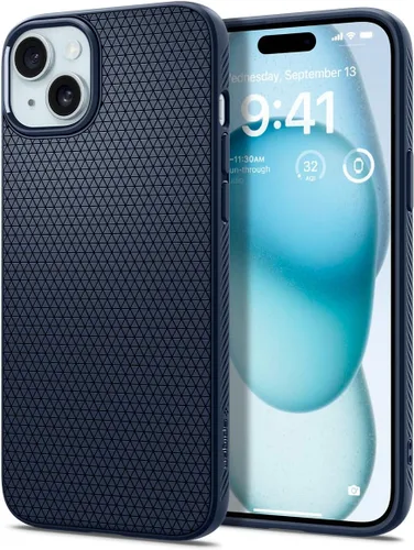 Miniatura 11 de Spigen Liquid Air - Funda diseñada para iPhone 13 (2021), color negro mate