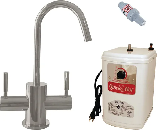 Miniatura 12 de Westbrass D2051HFP-05 Dispensador de agua caliente, 10", níquel pulido
