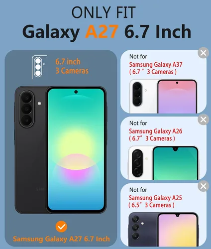 Miniatura 423 de FNTCASE Funda para iPhone 17 Pro: Fundas delgadas translúcidas de color azul claro compatibles con MagSafe, protección completa de la cámara