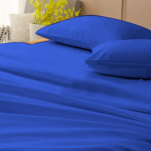 Miniatura 96 de Epic Cotton Juego de sábanas de 6 piezas, 100% algodón egipcio, de lujo, súper suave, bolsillos profundos de 12 pulgadas, tamaño King, 1000 hilos