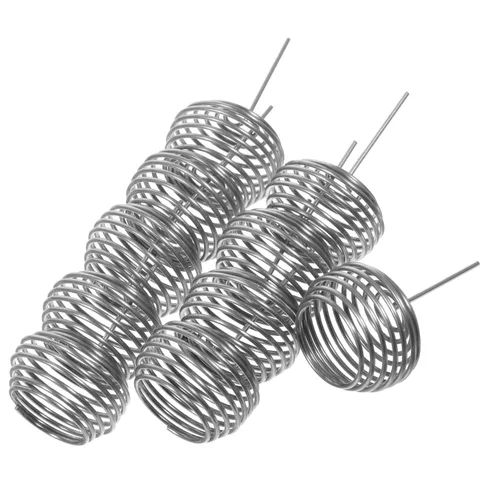 Miniatura 6 de Yardwe Caja de fertilizante de 50 piezas de fertilizante de orquídea inoxidable Fertilizante Herramientas de fertilizante Bonsái Cestas